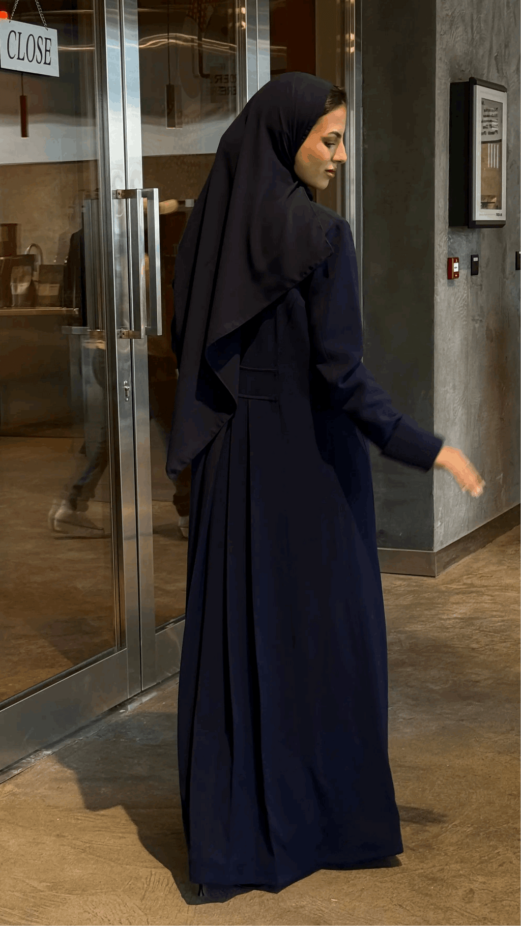 Classic Summer Abaya Luchy Line