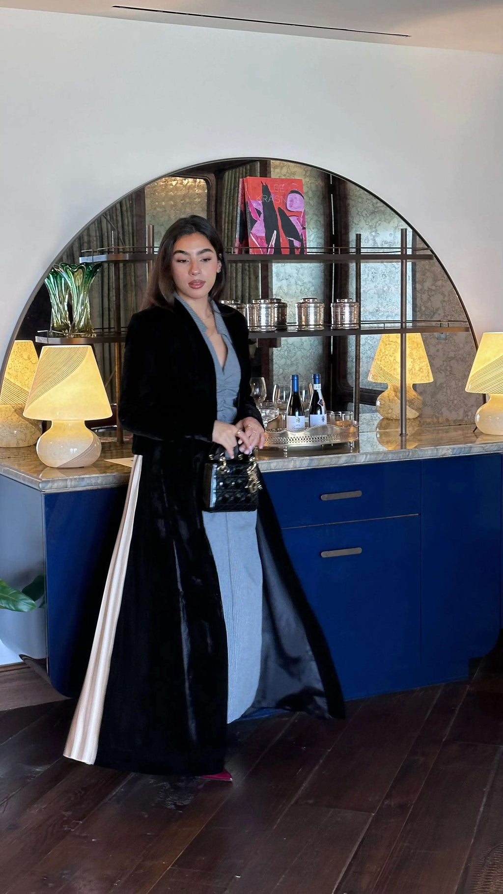 Velvet & Plisse Abaya My Store