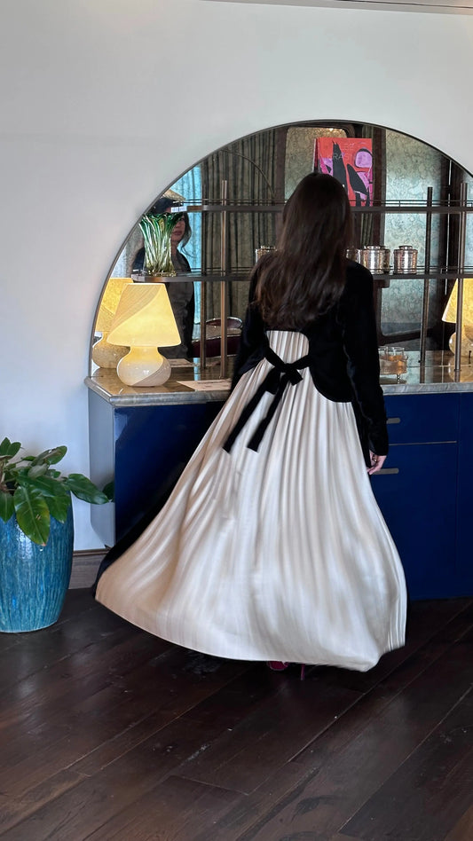 Velvet & Plisse Abaya My Store